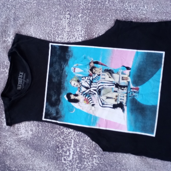 Beetle Juice Muscle Graphic Shirt - Picture 4 of 4